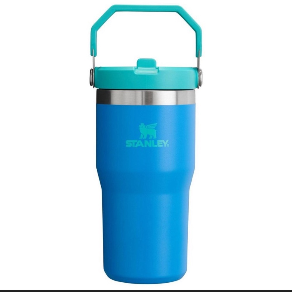 Stanley 20oz stainless steel ice flow flip straw tumbler- COBALT